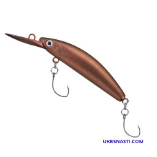 Воблер Daiwa Presso Double Clutch 48F цвет All Brown